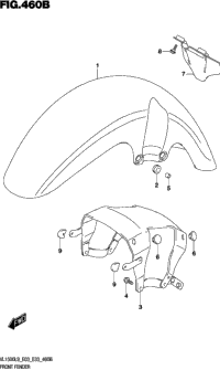 Front Fender (Vl1500bl9 E33)