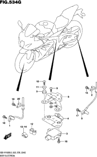 Body Electrical (Gsx-R1000rzl8 E28)