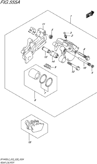 Rear Caliper (Sfv650l5 E03)