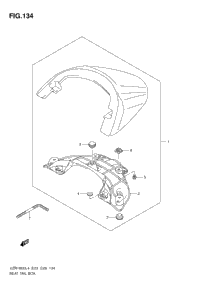 Seat Tail Box (Vzr1800l4 E03)