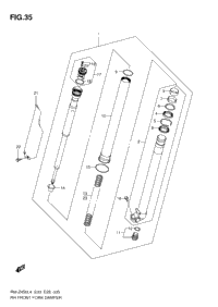 Rh Front Fork Damper