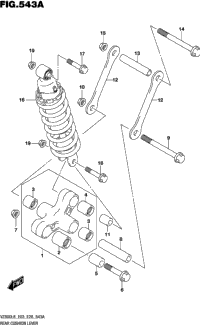 Rear Cushion Lever