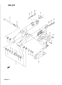 Rear Swinging Arm (Model N)
