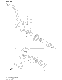 Kick Starter (Dr-Z400y/K1/K2/K3/K4)
