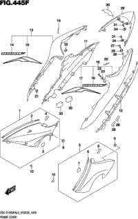 Frame Cover (Gsx-S1000fyal9 E33)