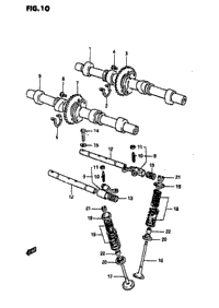 Cam Shaft-Valve
