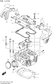 Cylinder Head (Rear) (Vzr1800bz)