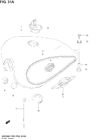 Fuel Tank (Model K4)