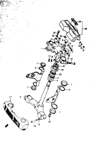 Steering Stem (Gs1000c