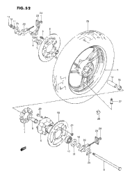 Rear Wheel (Model J)