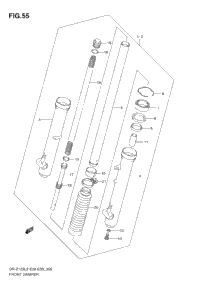 Front Damper (Dr-Z125 E33)