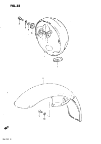 Headlamp Housing - Front Fender