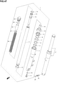 Front Damper (Model K1/K2/K3/K4)