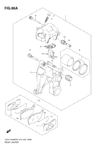 Rear Caliper (Gsx1300bkak8/Ak9)