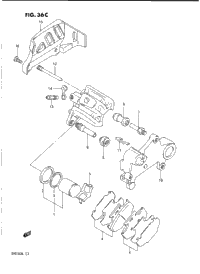 Rear Calipers (Model N)