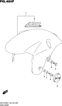 Front Fender (Gsx-R1000rzl7 E33)