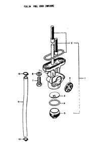 Fuel Cock (Rm125m)