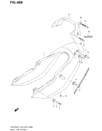 Seat Tail Cover (Model K2)