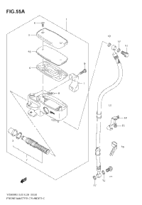 Front Master Cylinder (Model K7/K8/K9)