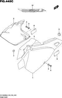 Frame Cover (Dr-Z400sml8 E33)