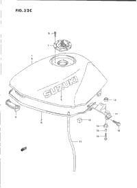 Fuel Tank (Model R/S/T)
