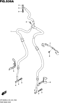 Front Brake Hose