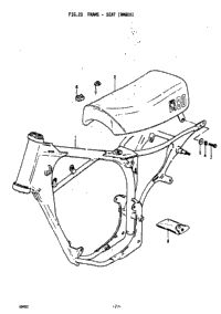 Frame - Seat (Rm80n)