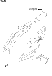Frame Cover (Not For U.S. Market)