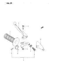 Left Handle Grip (Model G/H/J)
