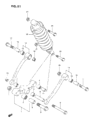 Rear Cushion Lever (Model J)