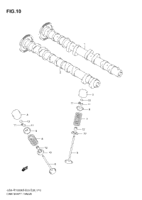 Camshaft - Valve