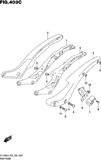 Rear Frame (Vl1500bl8 E33)