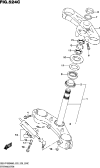 Steering Stem (Gsx-R1000rza)