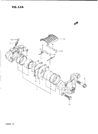 Rear Caliper (Model P)