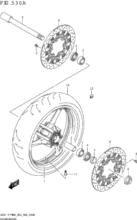 Front Wheel (Gsx-R750)