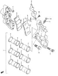 Front Calipers (Model R)