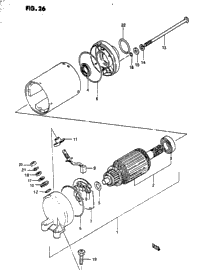 Starting Motor (Gs1100 Esd)