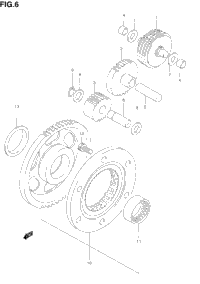 Starter Clutch (Model R/S)