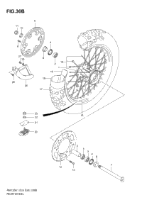 Rear Wheel (Model K4)