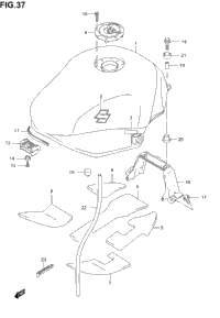 Fuel Tank (Model K4)