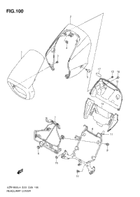 Headlamp Cover (Vzr1800l4 E03)