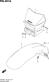 Headlamp Housing