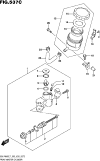 Front Master Cylinder (Gsx-R600l7 E33)