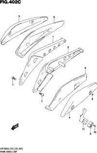 Frame Handle Grip (Vzr1800bzl9 E28)