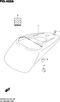 Fuel Tank Front Cover (Vzr1800l9 E28)