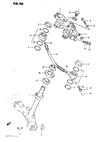 Steering Stem (Gs1150es3/Ese/Esf)