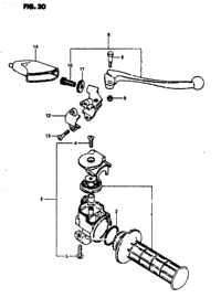 Right Handle Grip (Rm100x)