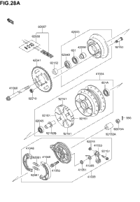 Rear Hub(Dr-Z110 K5)