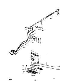 Stand - Brake Pedal