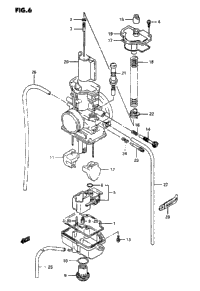 Carburetor (Model K/L/M/N)